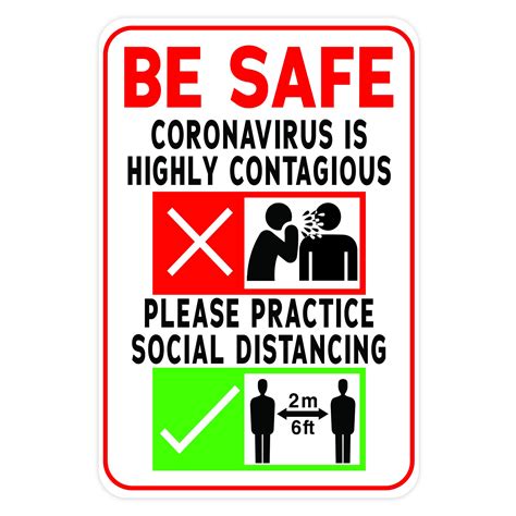 Be Safe Coronavirus Is Highly Contagious American Sign Company
