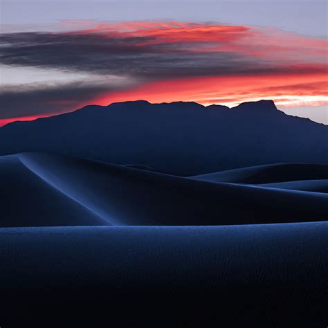 2932x2932 Desert Dune Landscape Nature Sand Sunset 4k Ipad Pro Retina