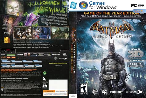 Batman Arkham Asylum Game Of The Year Edition Pc Game Offline