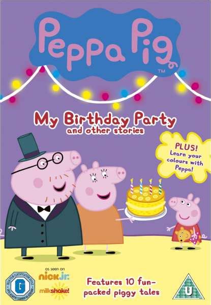 Peppa Pig My Birthday Party And Other Stories Dvd Zavvi Uk