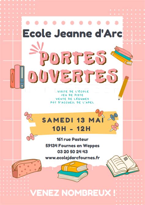 Portes Ouvertes Ecole Jeanne D Arc Fournes En Weppes