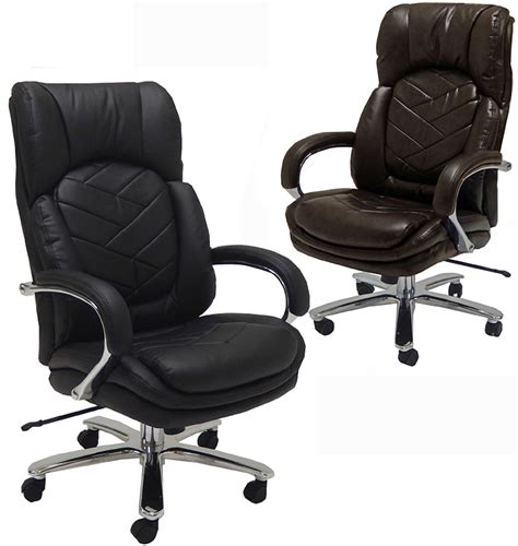 6 1000 lbs office chair for heavy people. 500 Lbs. Capacity Leather Executive Big & Tall Chair