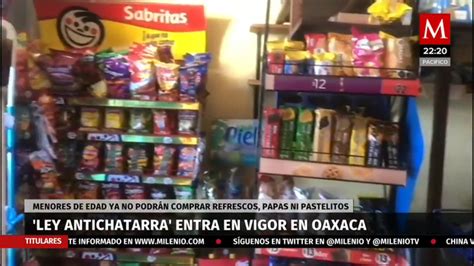 Entra En Vigor Ley Que Prohíbe Venta De Comida Chatarra A Menores En O Grupo Milenio