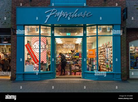 Paperchase Card And Stationary Shop In The Furlong Centre Ringwood