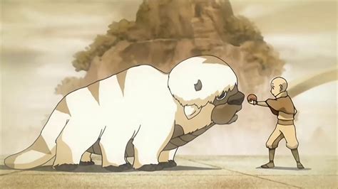 Aang And Appa Meet The First Time 43 Avatar The Last Airbender