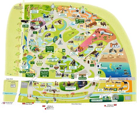 Zoos In England Map A Guide To The Best Zoos In England Map Of