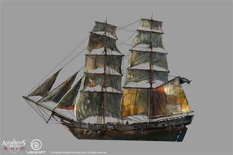 It is differentiated from a boat by virtue of its greater size. Image - Assassin's Creed IV Black Flag - Ship concept ...