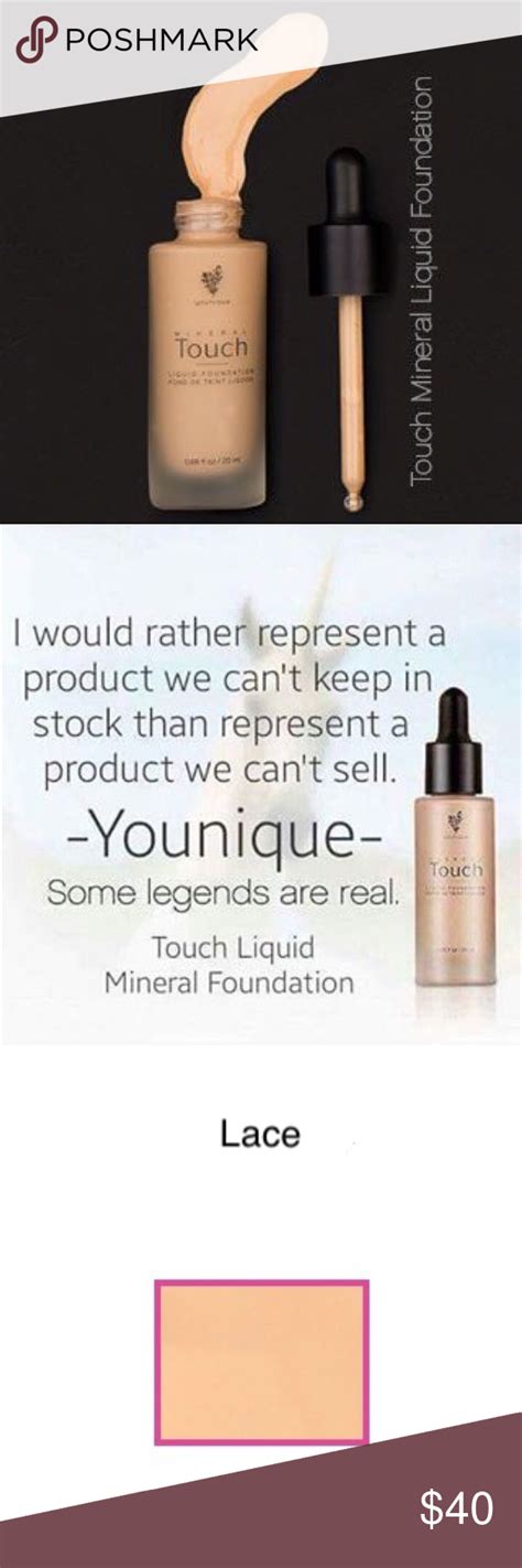 🆕younique Touch Mineral Liquid Foundation Touch Mineral Liquid