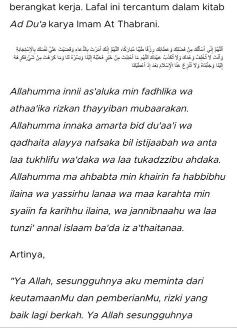 A'uudzu billaahiminasy syaitoonirrojiim, bismillaahirrohmaanirrohiim, alhamdulillaahirabbil artinya : Doa memulai bekerja