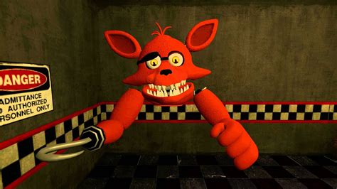 Fnaf Sfm Unwithered Foxy Jumpscare New Model Youtube