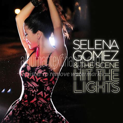 Album Art Exchange Hit The Lights Digital Single By Selena Gomez