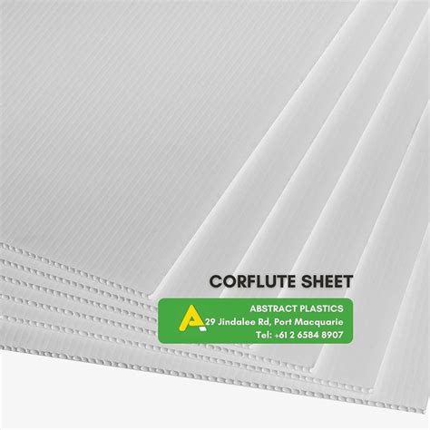 Corflute Sheets Cut To Size Available Abstract Plastics Port