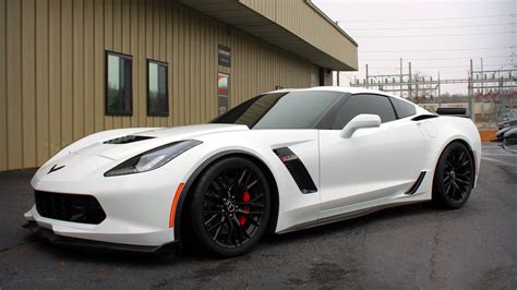 Corvette C7 Z06 White Cars Vehicle 2015 Chevrolet Corvette Z06 Car