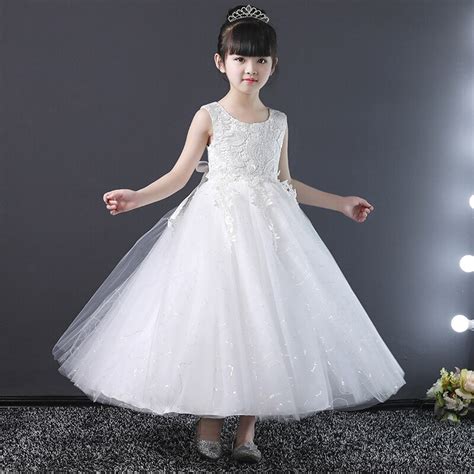 Buy Girls Party Wear White Lace Girl Clothing For