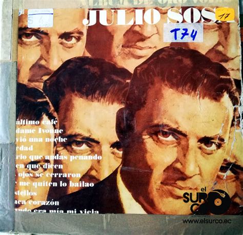 Disco De Vinilo Julio Sosa Album De Oro Vol 2 Lp El Surco Ecuador