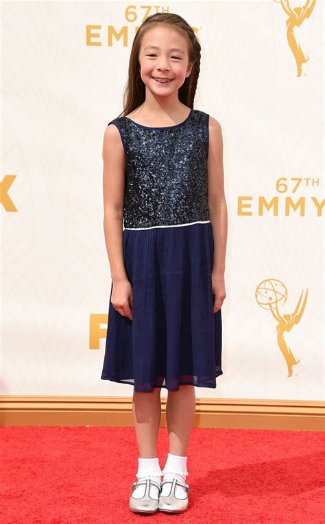 Aubrey Anderson Emmons From Young Style Stars At The 2015 Emmys E News