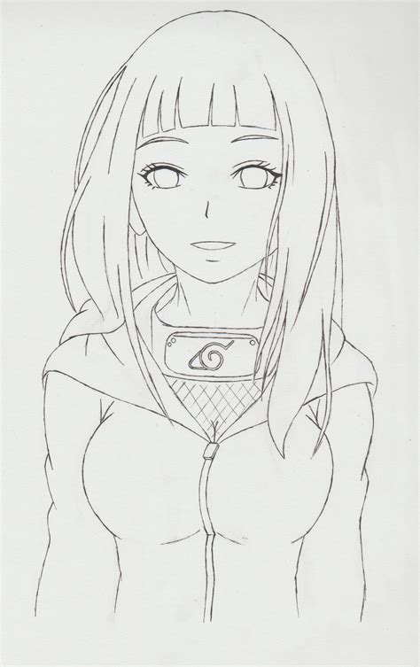 How To Draw Hinata Hyuga Anime Girls Images And Photos Finder