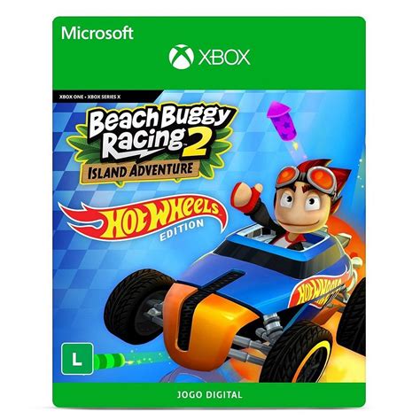 Jogo Beach Buggy Racing Hot Wheels Edition Xbox D Gitos Mt Games