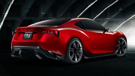 Red Scion Frs Coupe Scion Fr S Car Vehicle Red Cars Hd Wallpaper