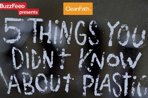 5 Things You Didn T Know About Plastic