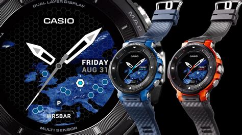 Casio Wsd F Neue Generation Der Outdoor Smartwatch Vorgestellt