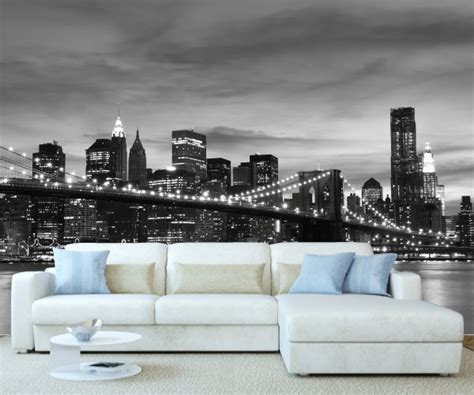 New York Brooklyn Bridge Wall Mural 8999 1049 Stickers Wall