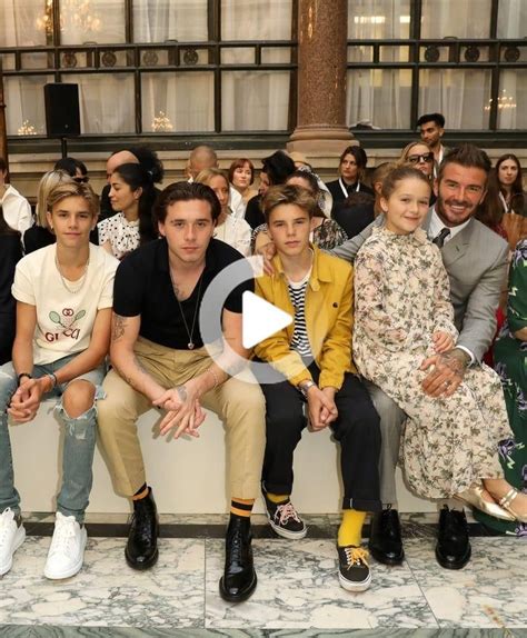 David and victoria beckham's daughter harper beckham is one of the most talked about kids in hollywood. The Beckham Kids Were the Guests of Honor at Victoria ...