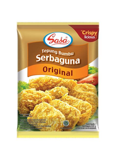 Lingtjen kitchen 34.295 views1 year ago. Sasa Tepung Bumbu Serbaguna Original Pck 225G | KlikIndomaret