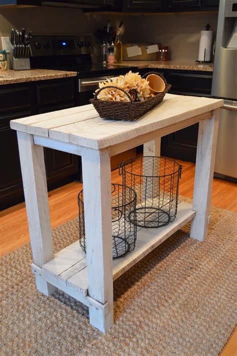 How to make a kitchen island from a table. 15 Gorgeous DIY Kitchen Islands For Every Budget