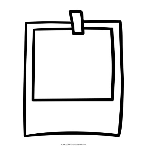 Polaroid Coloring Page Ultra Coloring Pages