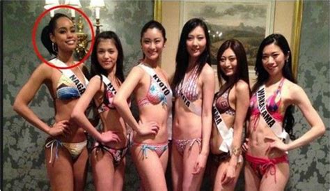 Negra Foi Eleita Miss Japao F Rum Uol Jogos Half Japanese Japanese
