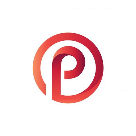 P Logo Design Red Merissa Wilks