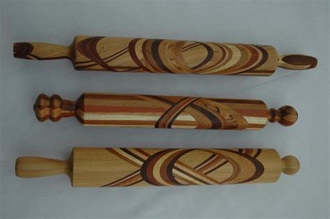 Segmented Rolling Pins Made With Several Wisconsin Woods And Some