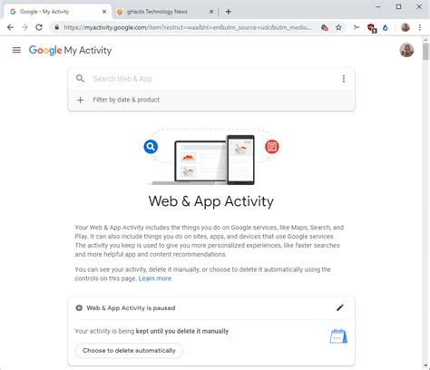 Moving forward the same efforts, google has recently added a feature to automatically delete your web and app activity after a specific period. How to delete your Google Web and App Activity ...