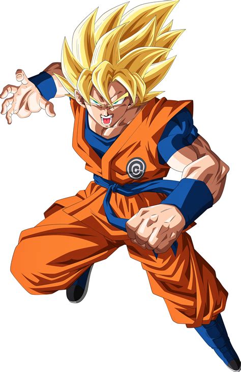 Super Saiyajin Goku Personajes De Goku Dibujo De Goku Personajes