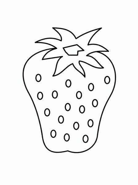 Dibujos de fresas para colorear. fresa | Dibujos y juegos, para pintar y colorear