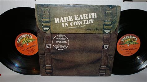 Rare Earth Rare Earth In Concert Music
