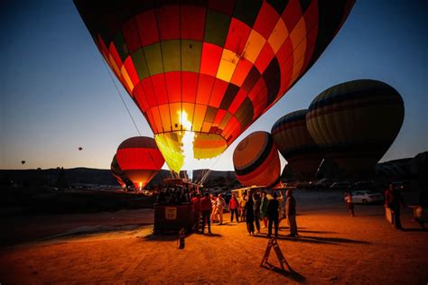 Hot Air Balloons Ride Over Turkeys Iconic Cappadocia Tourism Al