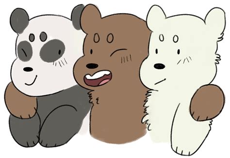 We Bare Bears Grizzly Grizz Panda Ice Bear
