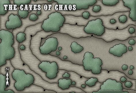 Jack turned the key like he was opening an invisible door, a green gate suddenly appeared in front of jack as his eyes open wide. Caves of Chaos - RPGnet