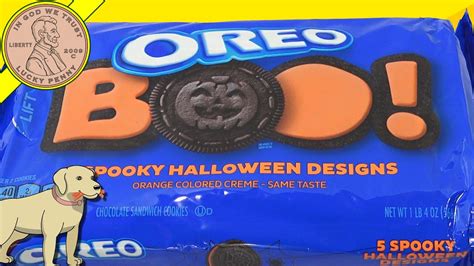 Oreo Cookies 5 Spooky Halloween Design Cookies Boo Youtube