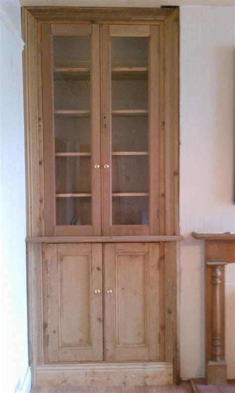 You won't find a better choice for bespoke doors and drawer fronts to turn your kitchen into a work of art. Bespoke Cabinet with Bookcase & Glass Doors all made for ...