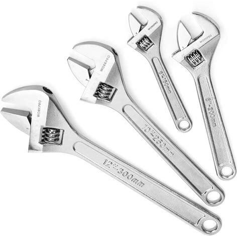 Heavy Duty Adjustable Wrench Spanner Plumber Tool 6 8 10 12 15
