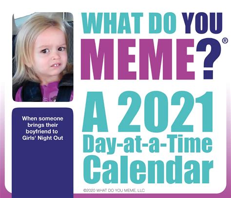 2021 Meme Calendar Apologies Heres The Rectified Calendar