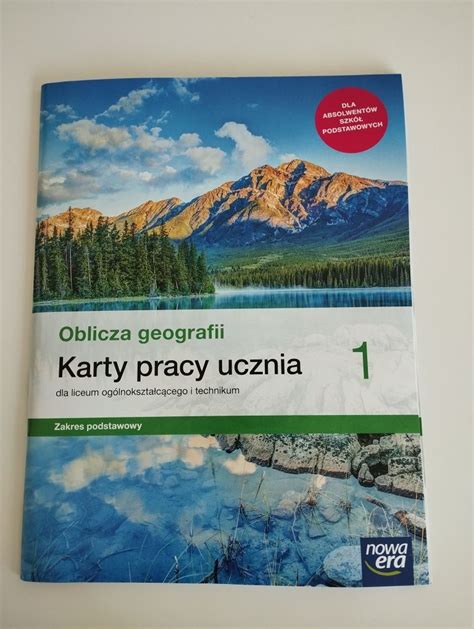 Karty Pracy Dla Klasy 1 Technikum I Liceum Olsztyn • Olxpl