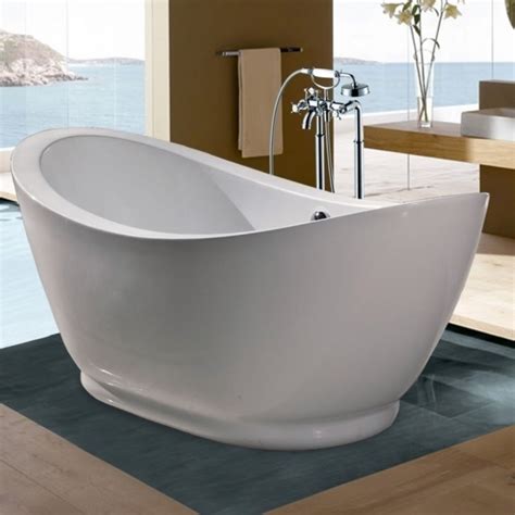 Tubs are generally made of either fiberglass, acrylic, porcelain, stone, or metal. Deep Soak Tub - Bathtub Designs
