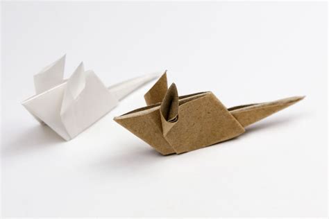 How to Make an Origami Mouse