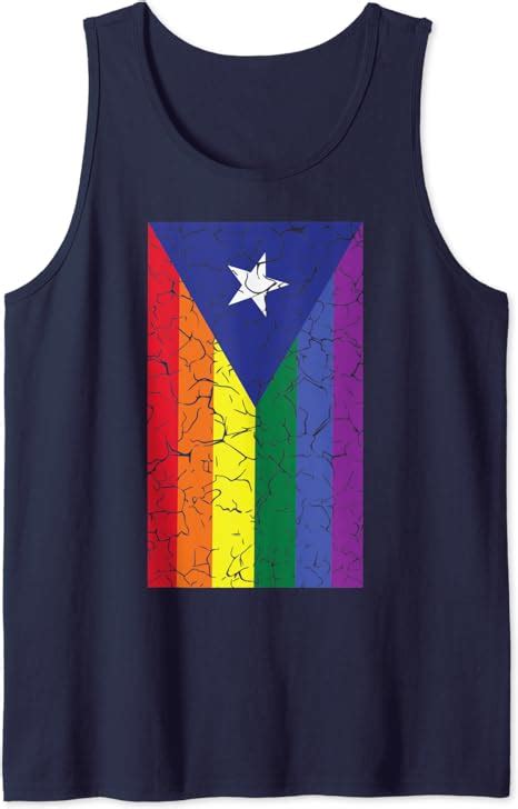 Amazon Com Lgbtq Equality Gay Rights Rainbow Flag Tank Top Clothing