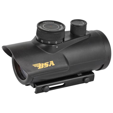 Bsa Optics 30mm Illuminated Red Dot 5 Moa Optimum Eye Relief Rd30