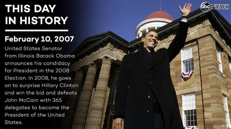 9 Years Ago Today Barack Obama Announced His Candidacy For President